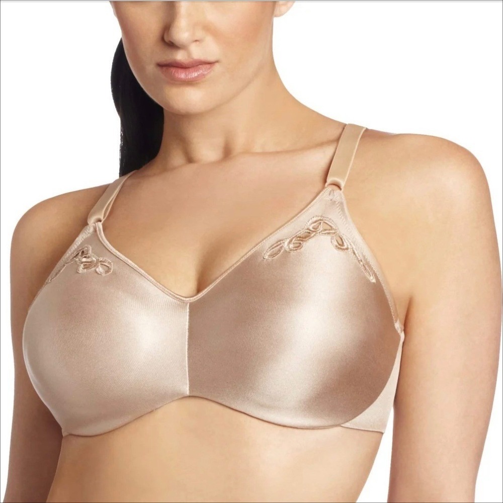 Bali Minimizer Bra 38DD Nude Beige NEW NWT Seamless Support 3328 Underwire